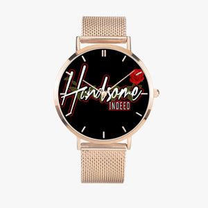 Handsome Indeed "Within"170 Fashion Ultra-thin Stainless Steel Quartz Watch (With Indicators)