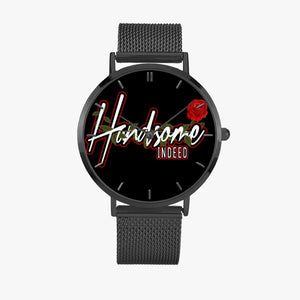 Handsome Indeed "Within"170 Fashion Ultra-thin Stainless Steel Quartz Watch (With Indicators)