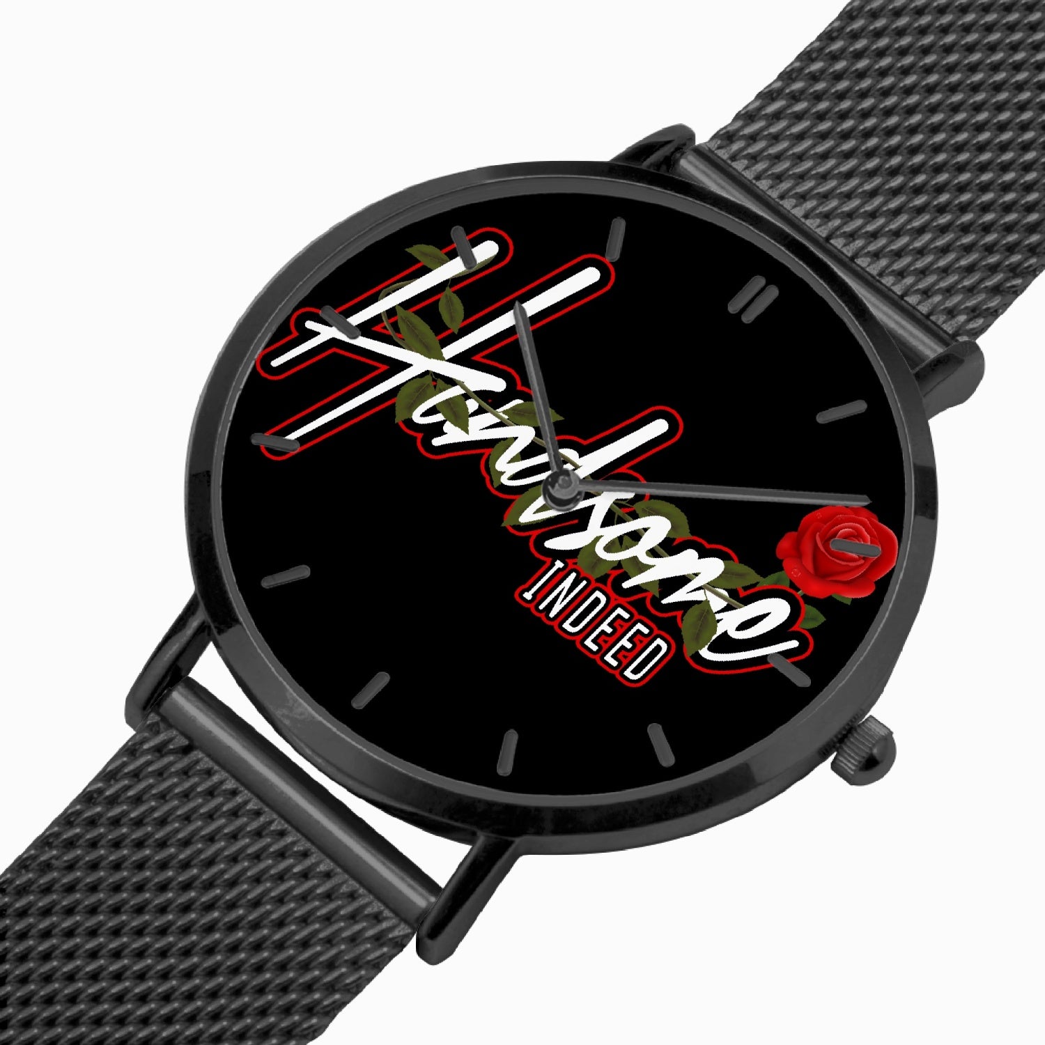 Handsome Indeed "Within"170 Fashion Ultra-thin Stainless Steel Quartz Watch (With Indicators)