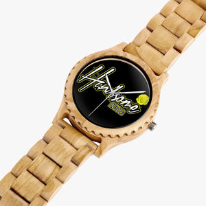 Handsome Indeed "Within" 206 Italian Olive Lumber Wooden Watch