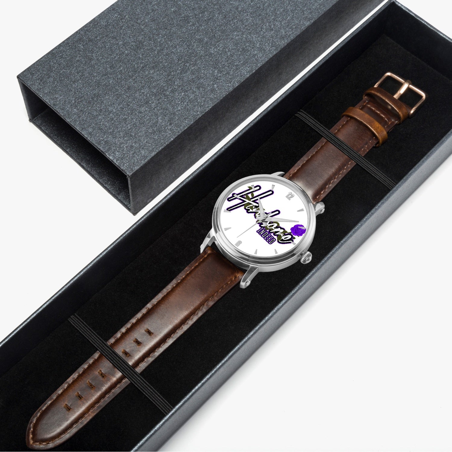 Handsome Indeed "Within"159. 46mm Unisex Automatic Watch (Silver)