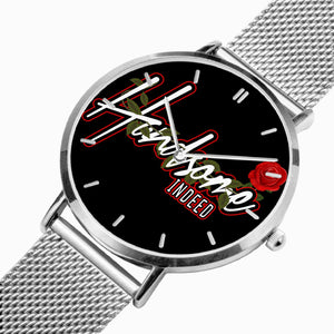 Handsome Indeed "Within"170 Fashion Ultra-thin Stainless Steel Quartz Watch (With Indicators)