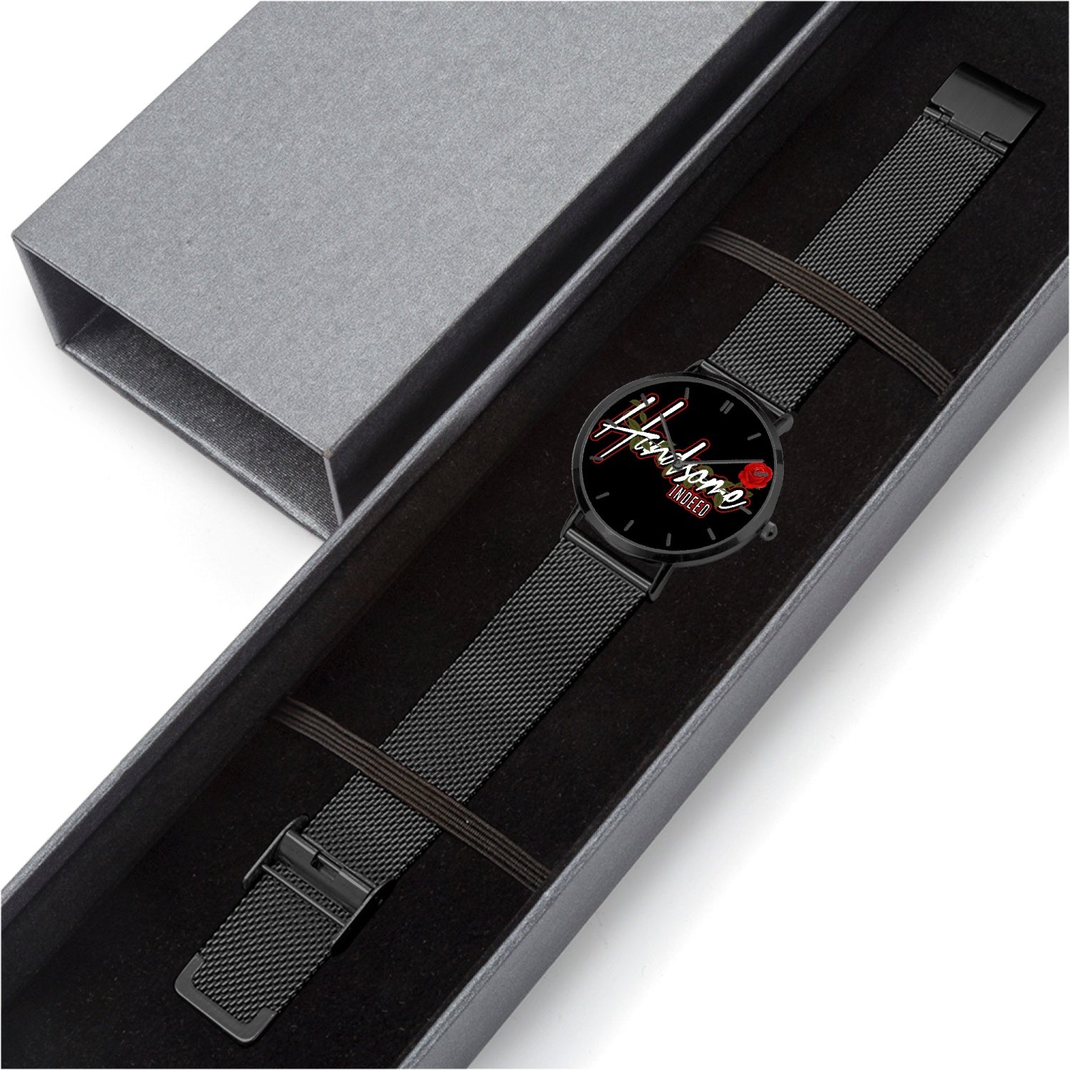 Handsome Indeed "Within"170 Fashion Ultra-thin Stainless Steel Quartz Watch (With Indicators)