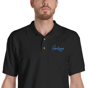 Embroidered Handsome Indeed Polo Shirt