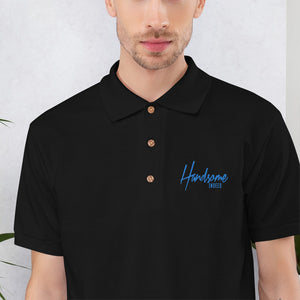 Embroidered Handsome Indeed Polo Shirt