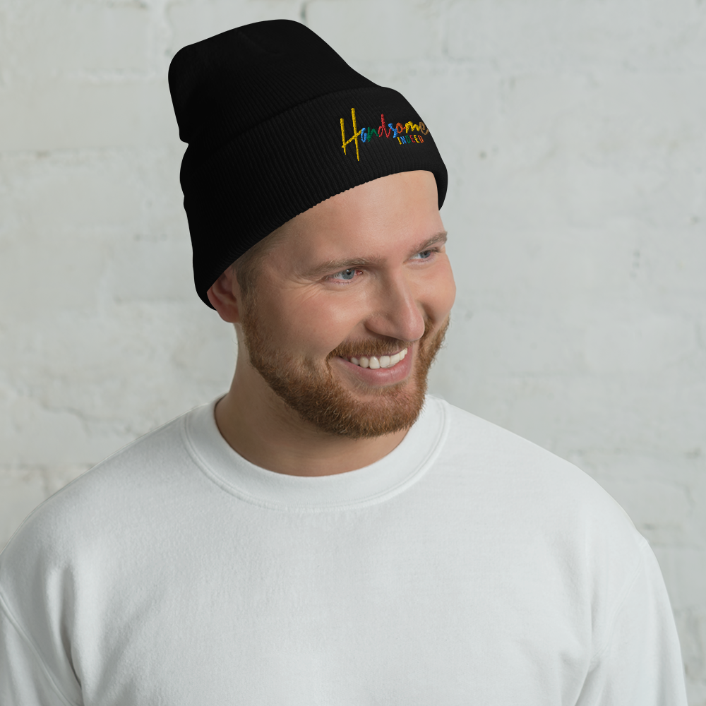 Handsome Indeed Multi Color Cuffed Beanie