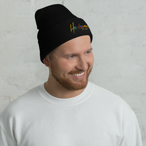 Handsome Indeed Multi Color Cuffed Beanie