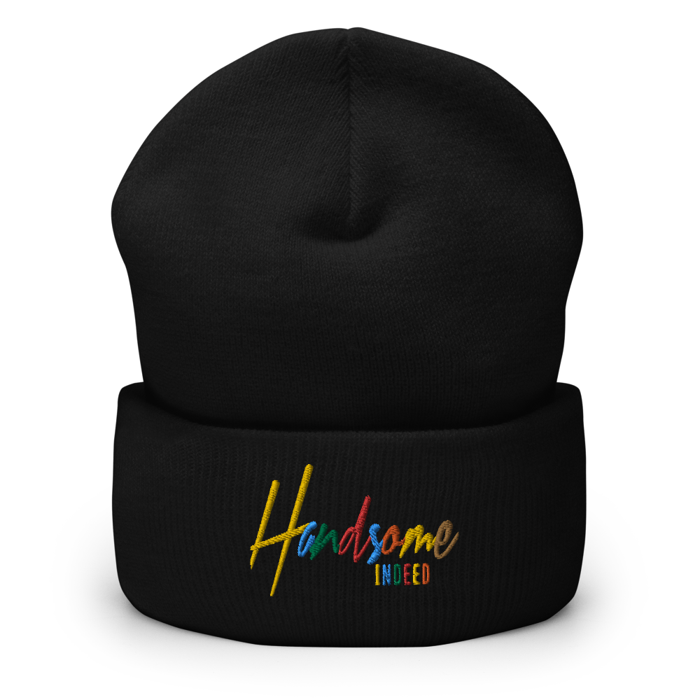 Handsome Indeed Multi Color Cuffed Beanie