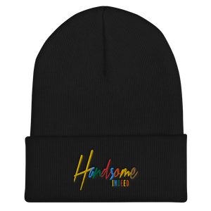 Handsome Indeed Multi Color Cuffed Beanie