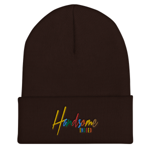 Handsome Indeed Multi Color Cuffed Beanie