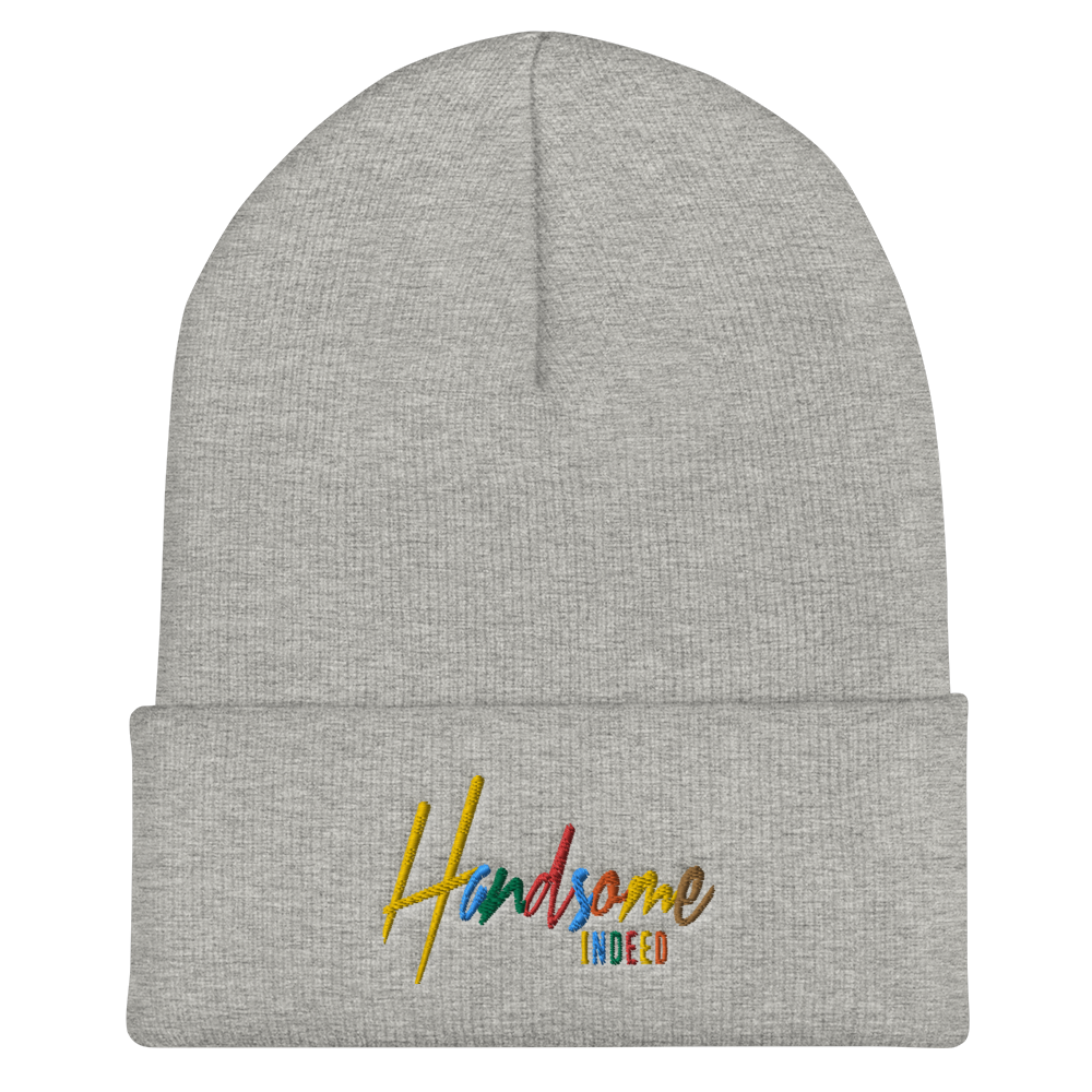 Handsome Indeed Multi Color Cuffed Beanie