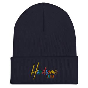 Handsome Indeed Multi Color Cuffed Beanie