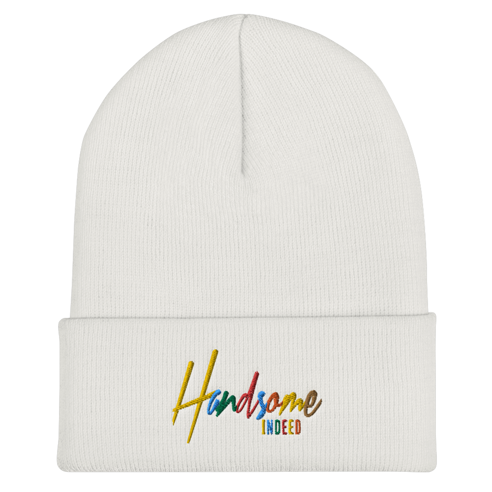 Handsome Indeed Multi Color Cuffed Beanie