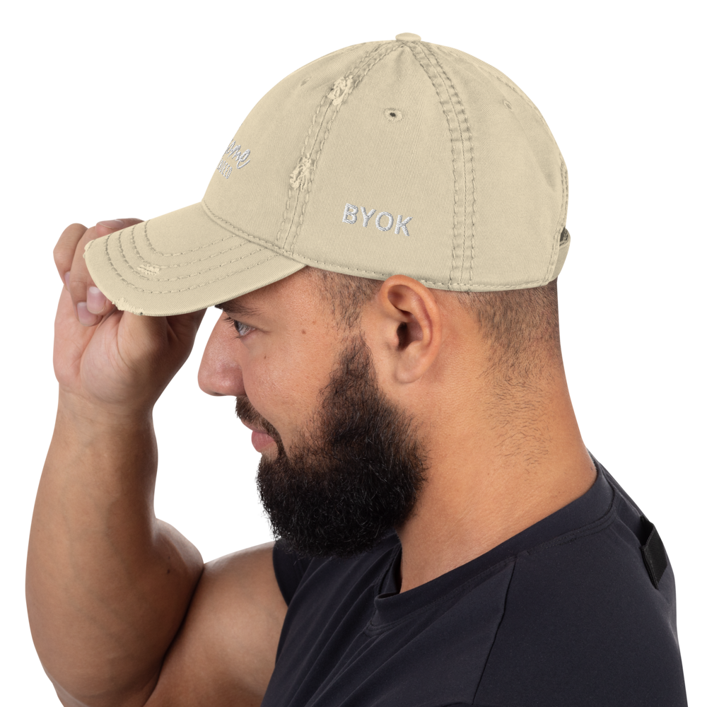 Handsome Indeed Distressed Dad Hat