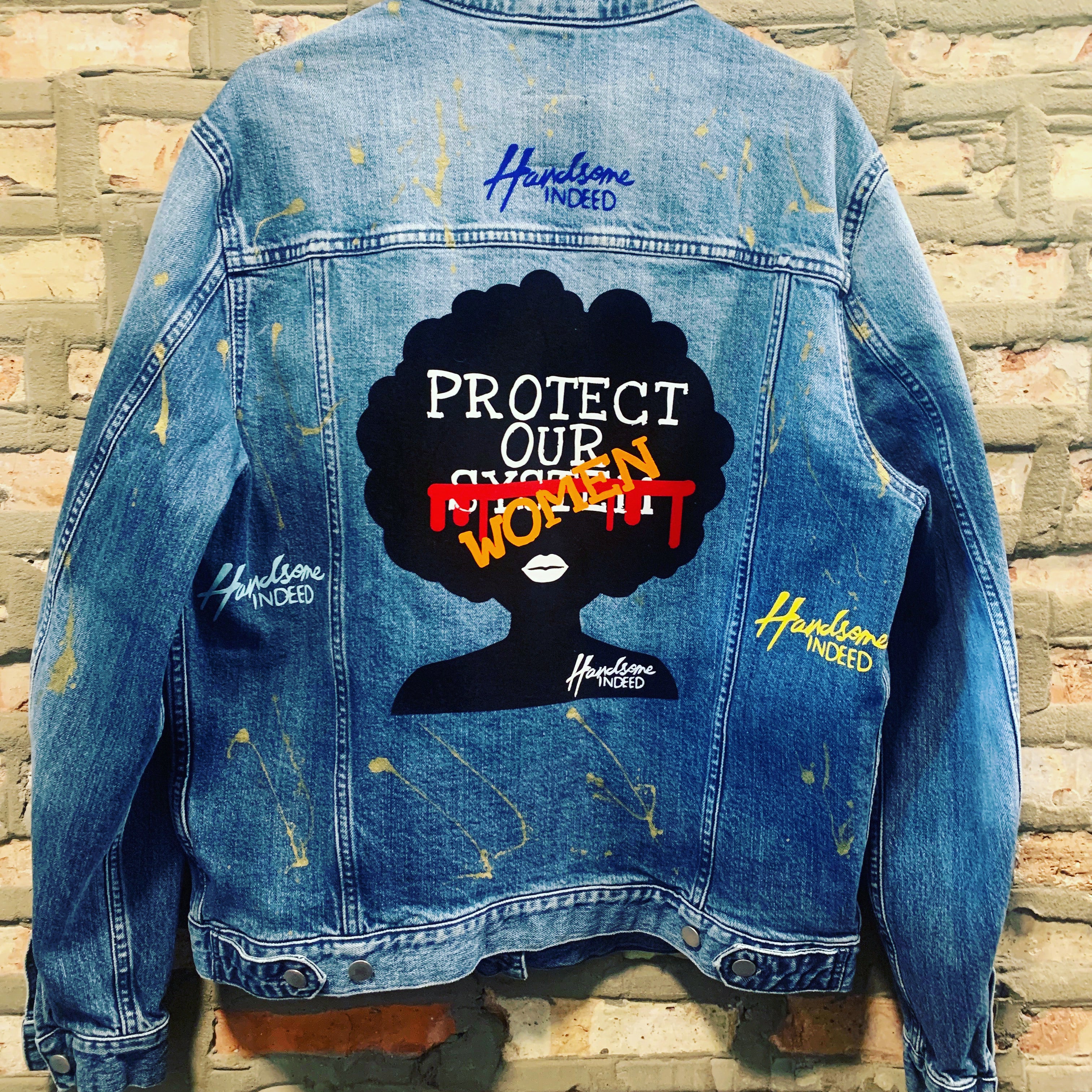 Protect Our Women Jean Jacket