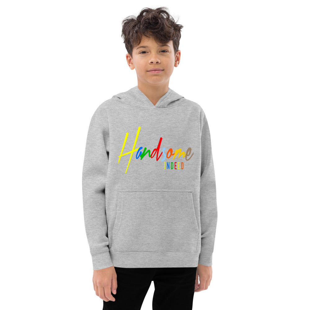 Handsome Indeed Multi Color Kids fleece hoodie