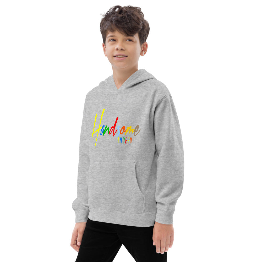 Handsome Indeed Multi Color Kids fleece hoodie