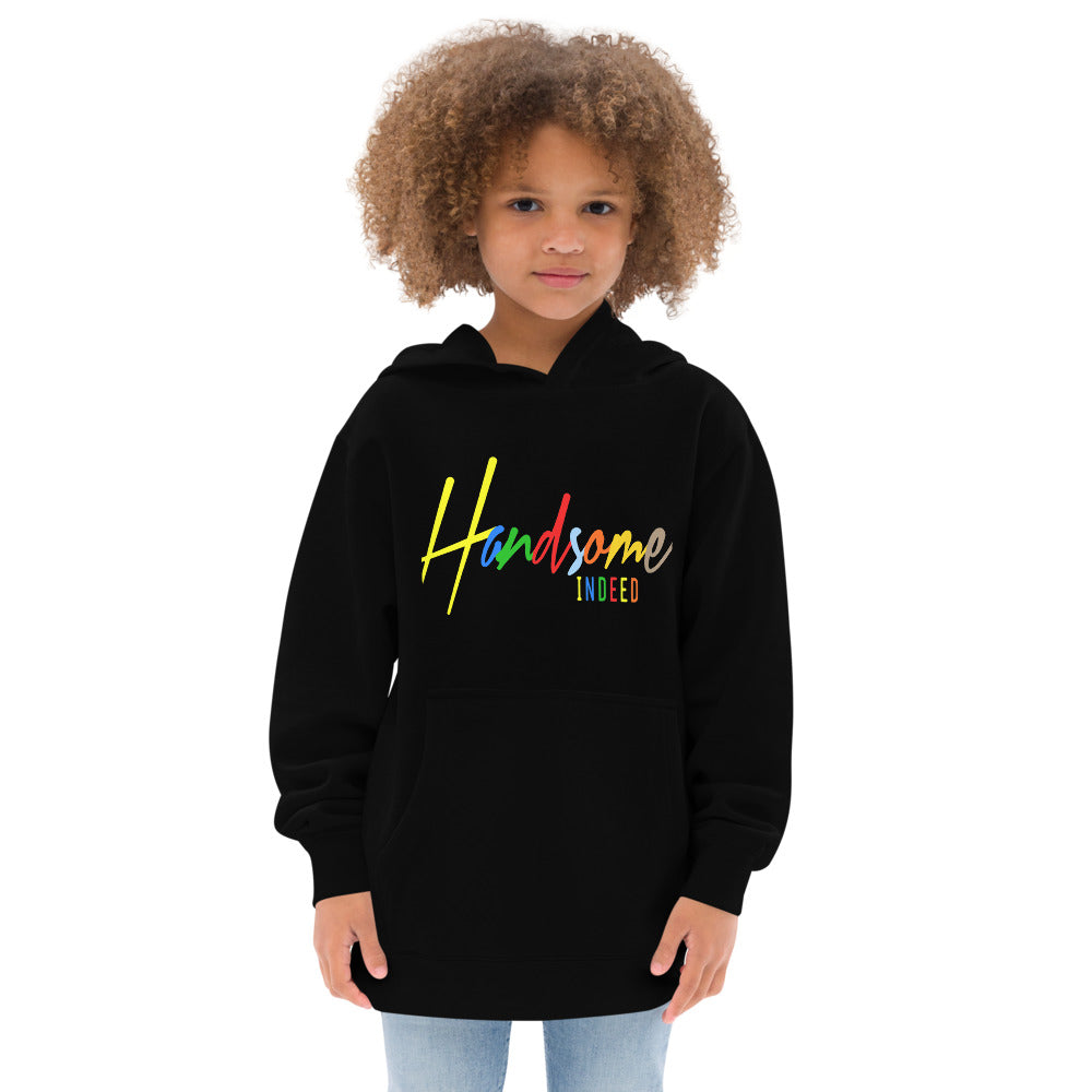 Handsome Indeed Multi Color Kids fleece hoodie