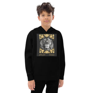 Handsome Indeed Rose Gold Lion Kids fleece hoodie