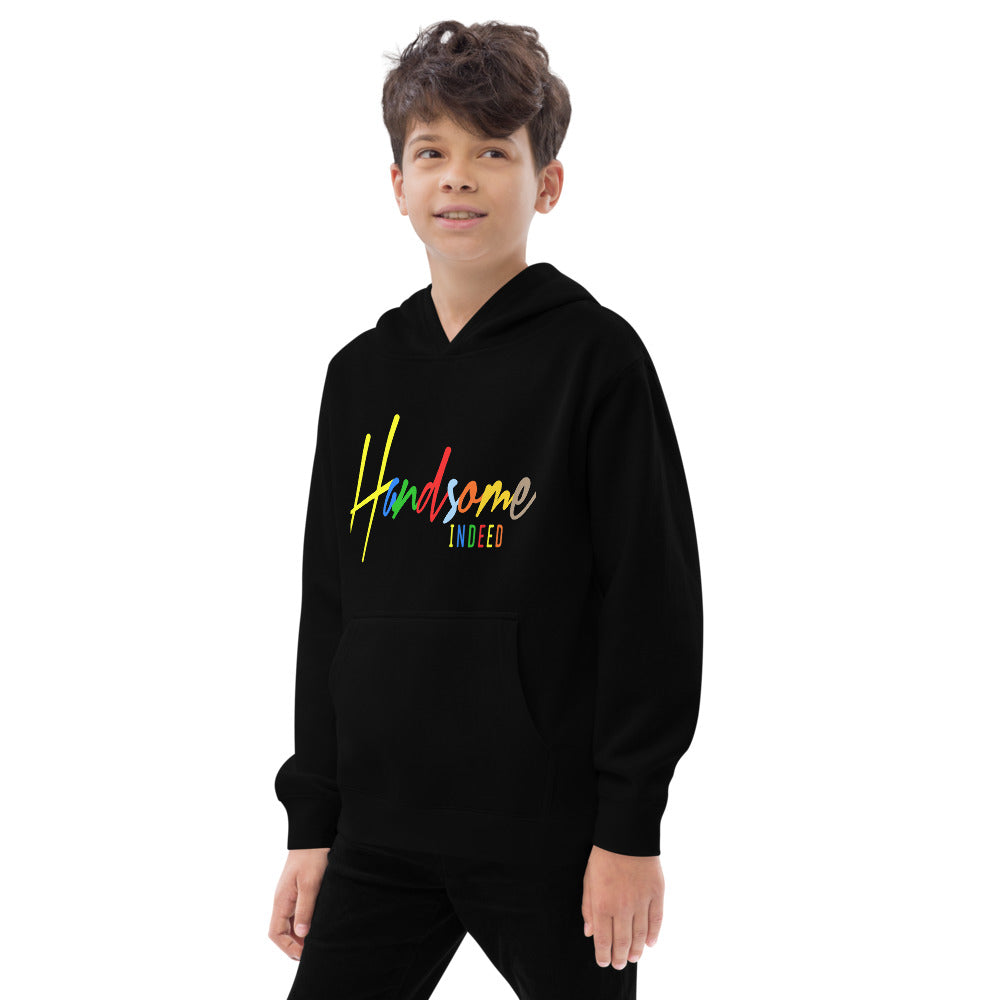 Handsome Indeed Multi Color Kids fleece hoodie