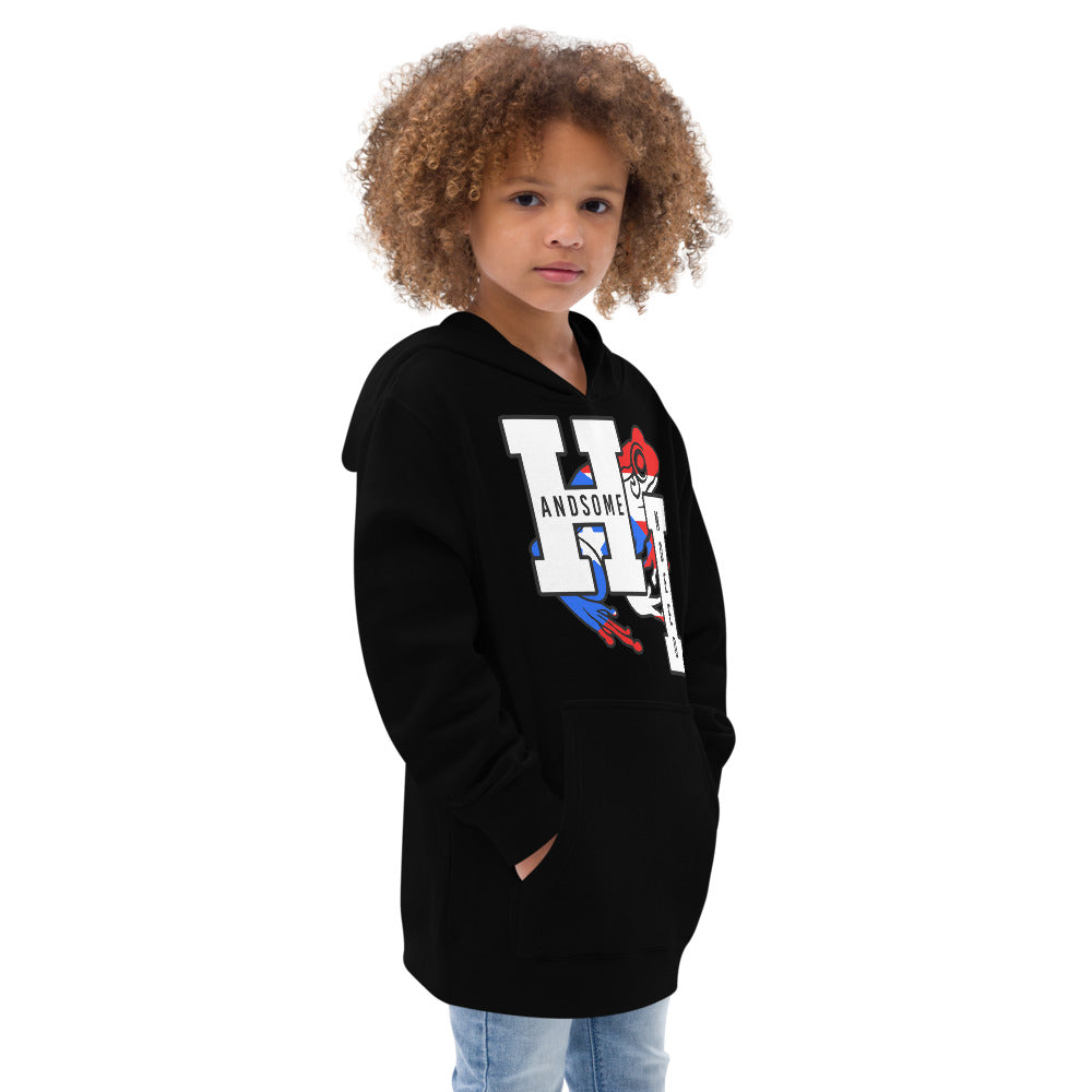 Handsome Indeed Puerto Rican Coqui Kids fleece hoodie