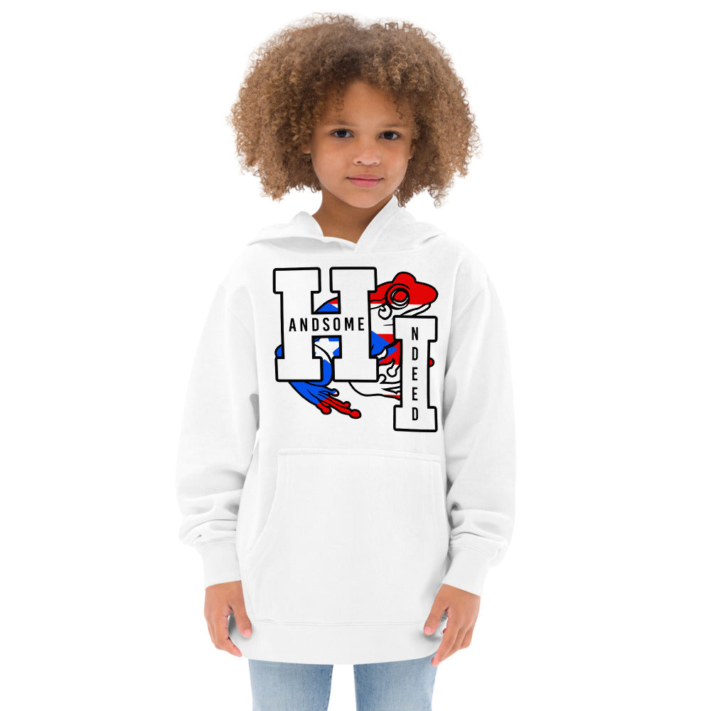 Handsome Indeed Puerto Rican Coqui Kids fleece hoodie