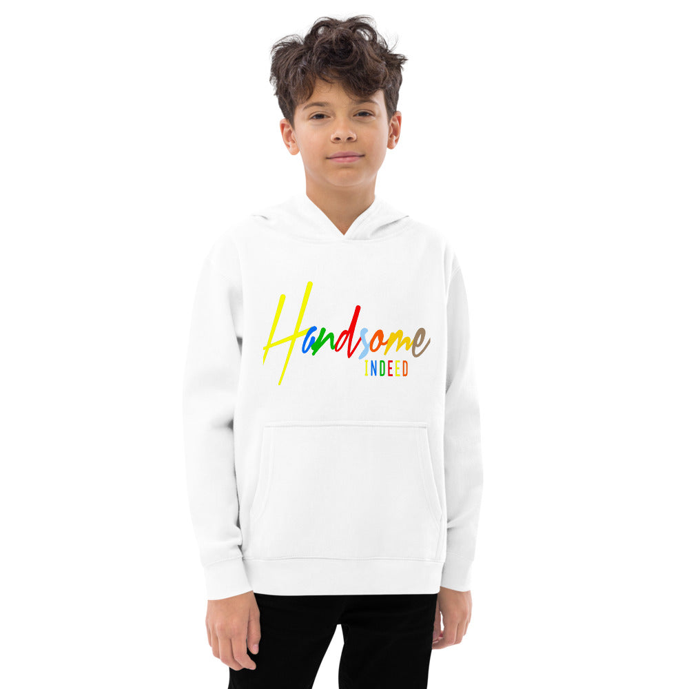 Handsome Indeed Multi Color Kids fleece hoodie