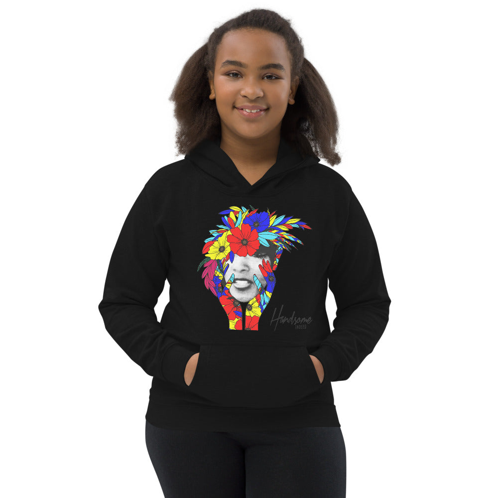 Handsome Indeed Flower Life Kids Hoodie