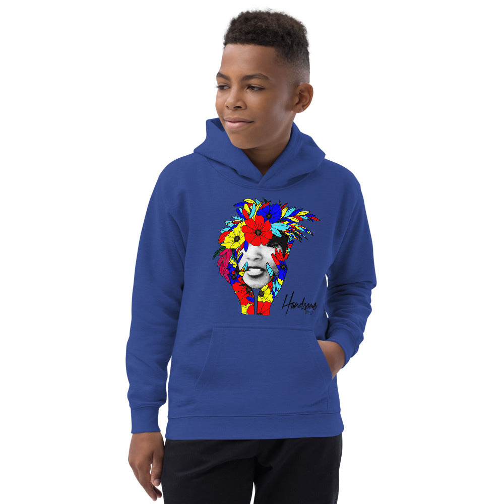 Handsome Indeed Flower Life Kids Hoodie