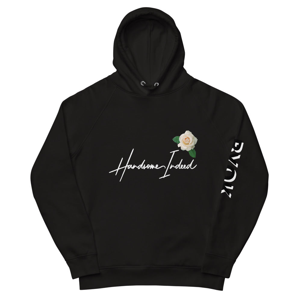 Unisex Handsome Indeed Signature Rose pullover hoodie