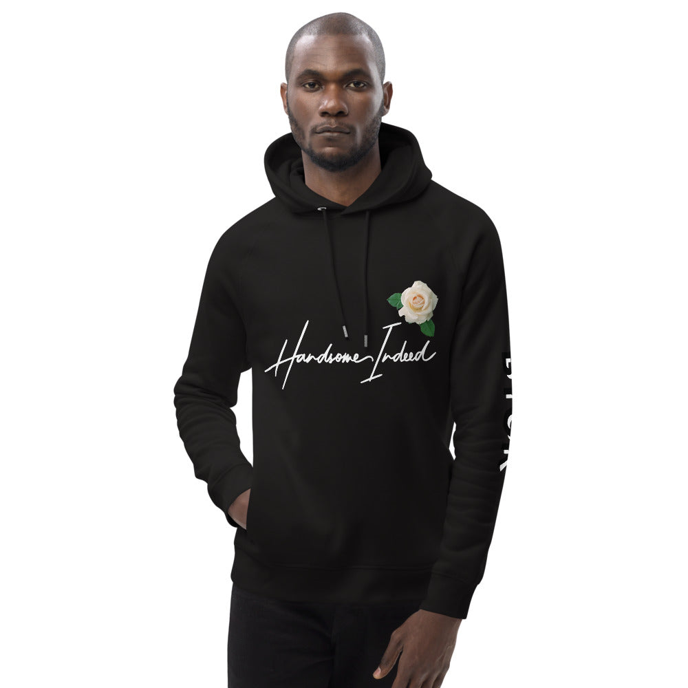 Unisex Handsome Indeed Signature Rose pullover hoodie