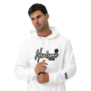 Handsome Indeed With In Unisex eco raglan hoodie