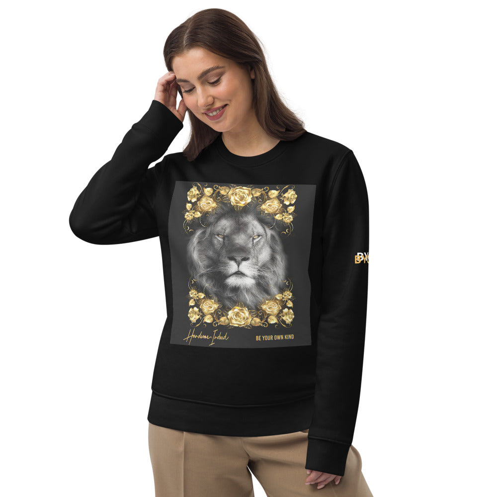 Unisex eco Handsome Indeed Rose Gold Lion sweatshirt