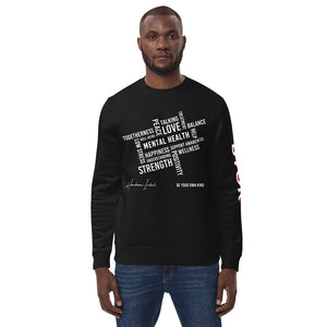 Unisex Handsome Indeed Mental Health eco sweatshirt