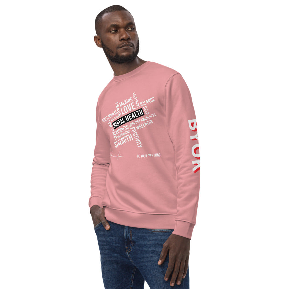 Unisex Handsome Indeed Mental Health eco sweatshirt