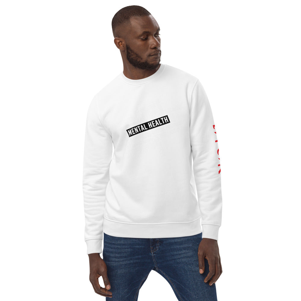 Unisex Handsome Indeed Mental Health eco sweatshirt