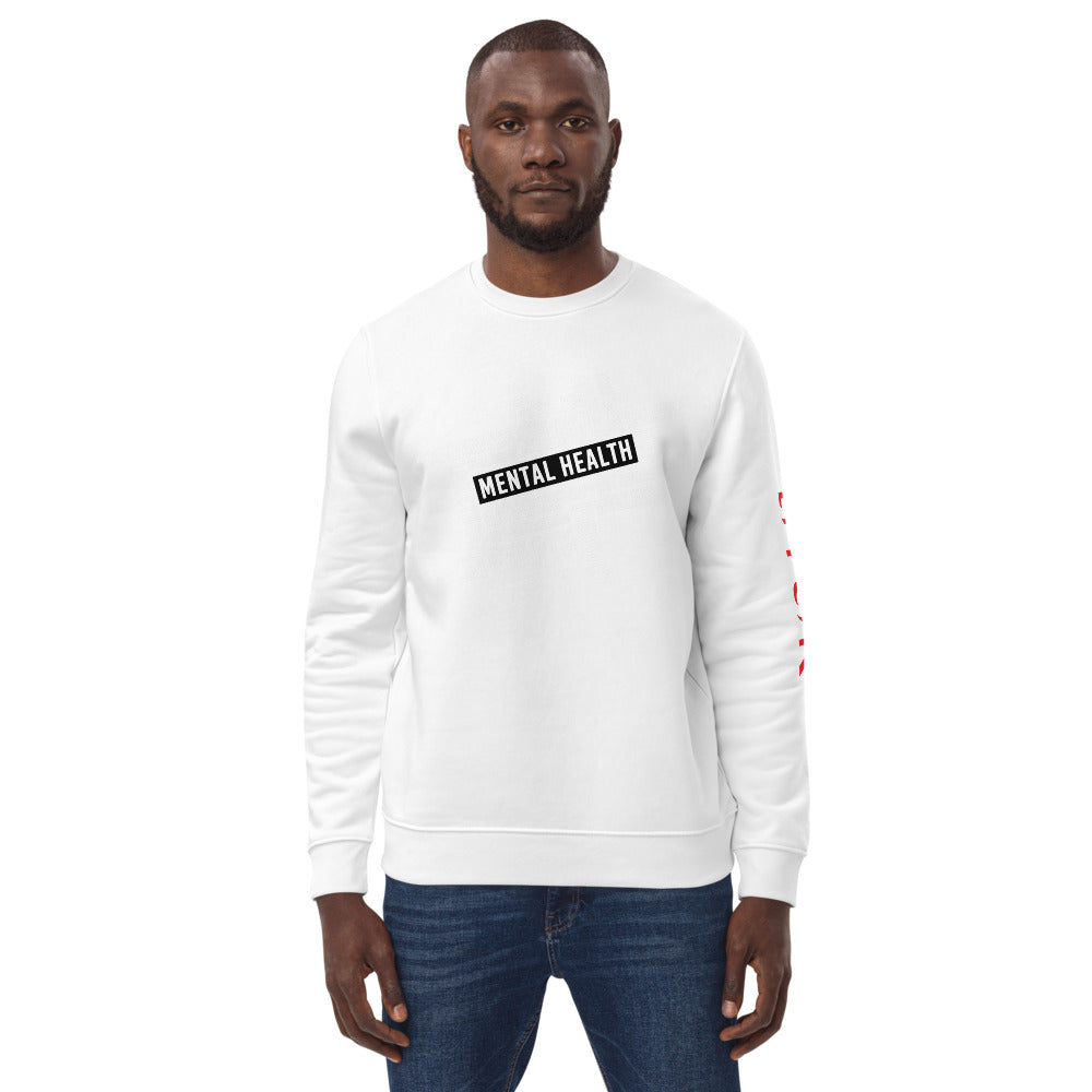 Unisex Handsome Indeed Mental Health eco sweatshirt