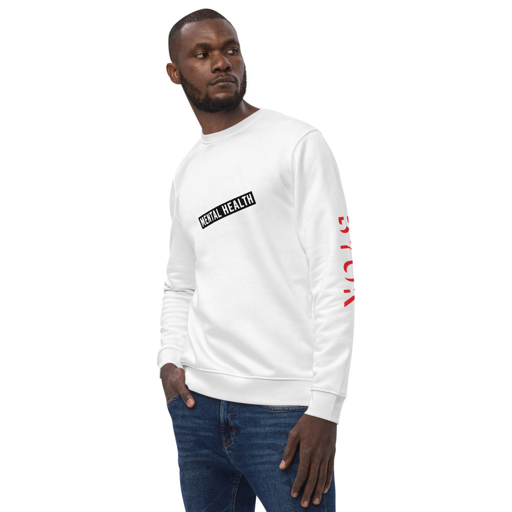 Unisex Handsome Indeed Mental Health eco sweatshirt