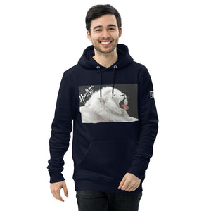 Handsome Indeed White Lion Unisex essential eco hoodie