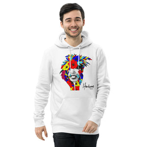 Unisex Handsome Indeed Flower Life essential eco hoodie