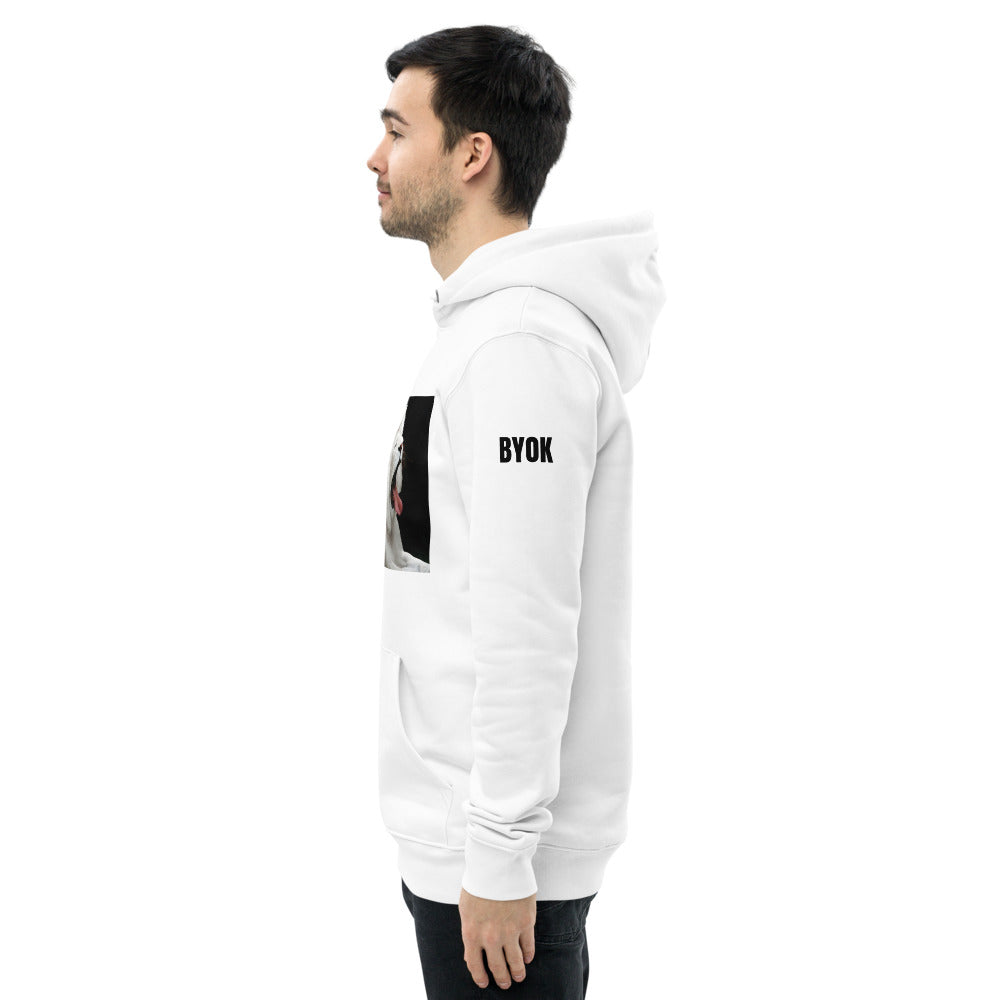 Handsome Indeed White Lion Unisex essential eco hoodie