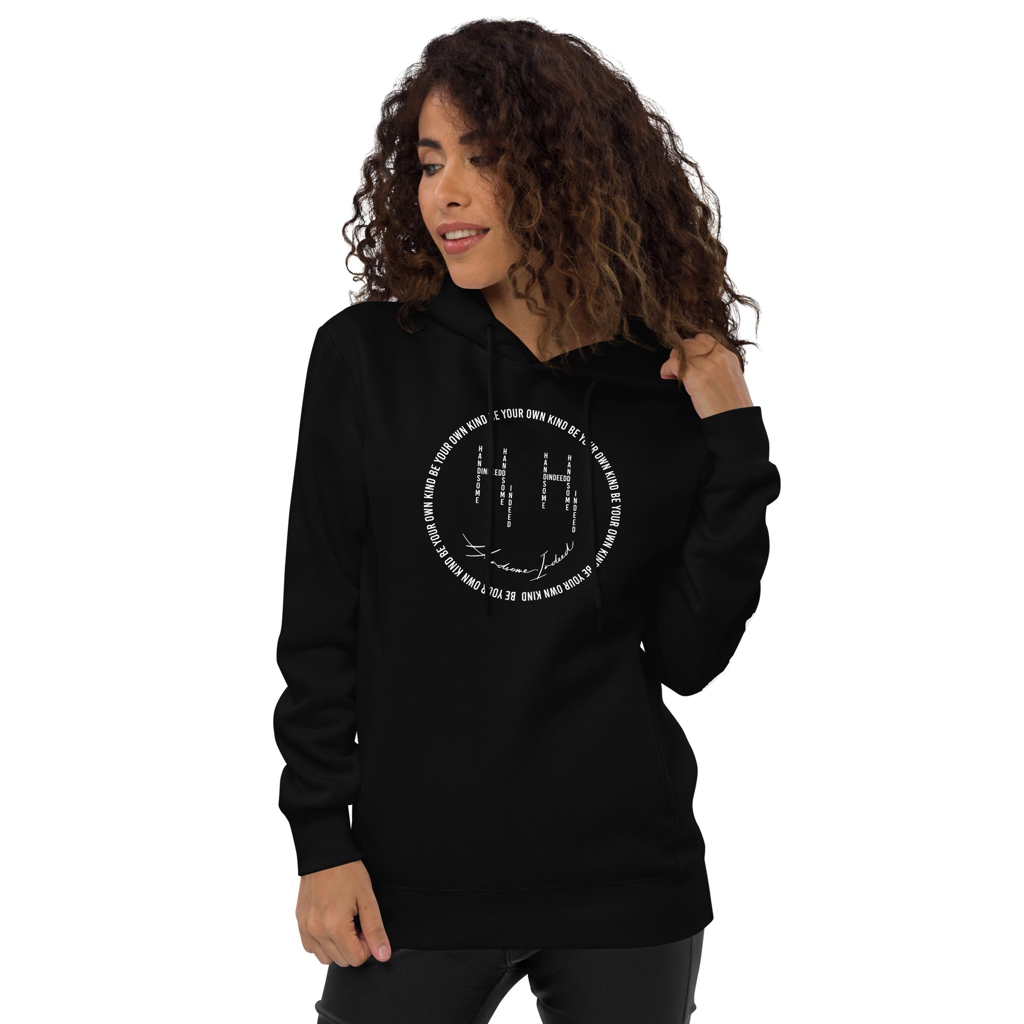 Handsome Indeed-Just Smile Unisex fashion hoodie