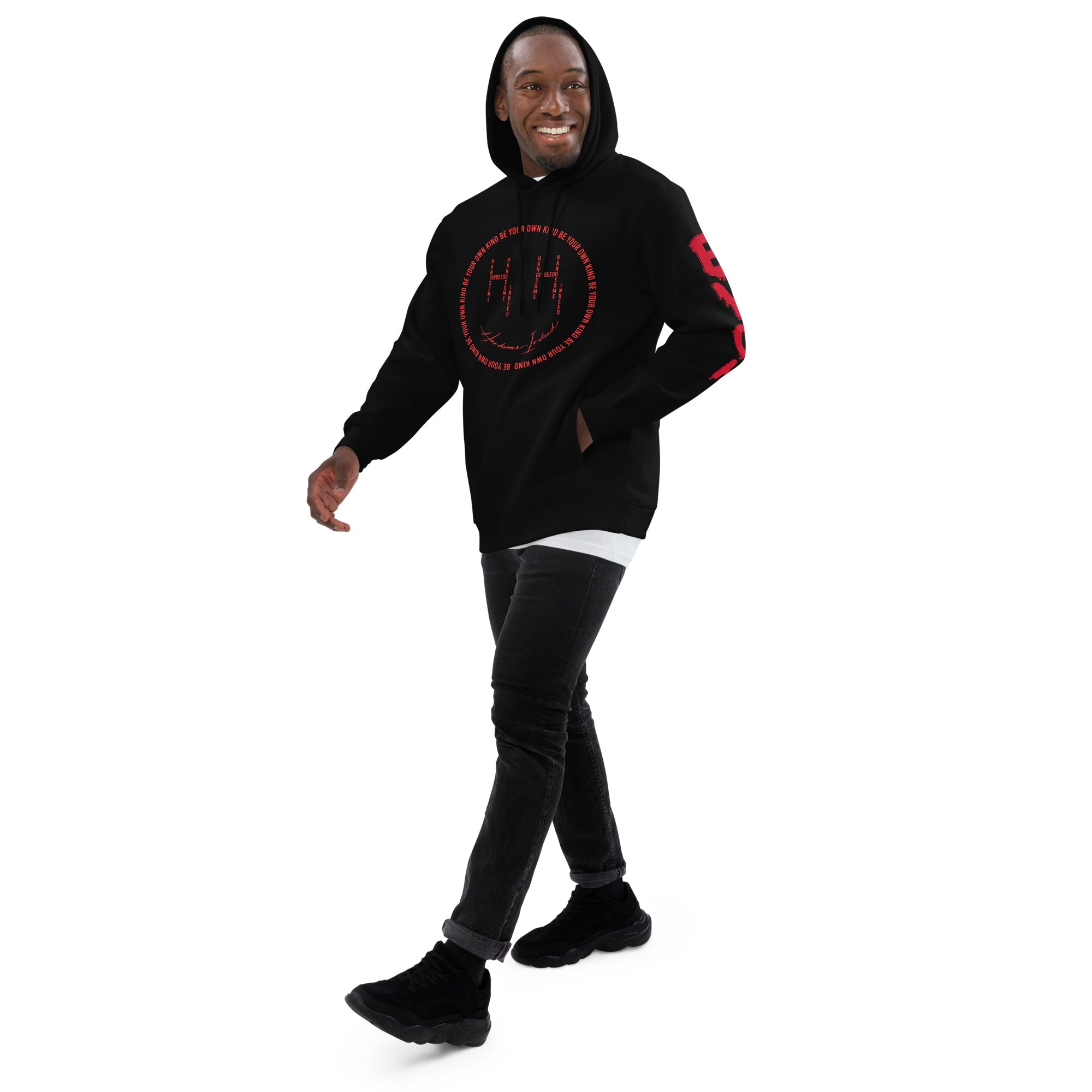 Handsome Indeed-Just Smile Unisex fashion hoodie