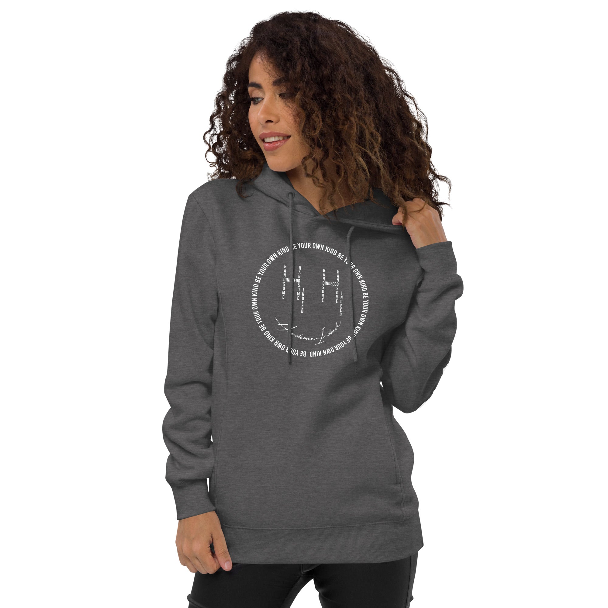 Handsome Indeed-Just Smile Unisex fashion hoodie