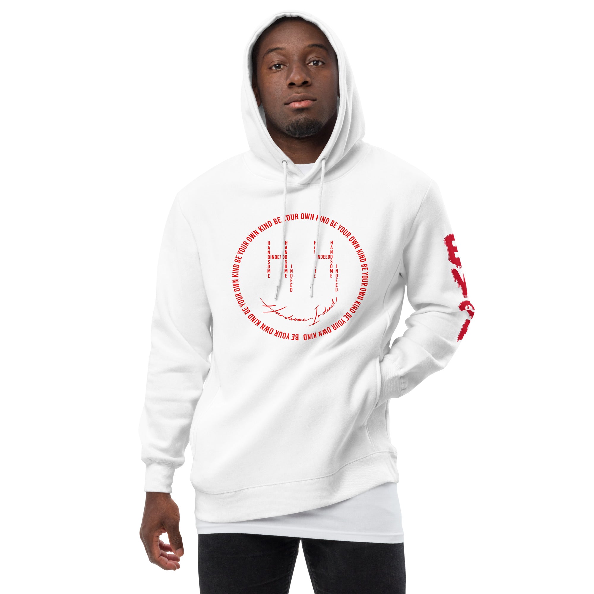 Handsome Indeed-Just Smile Unisex fashion hoodie