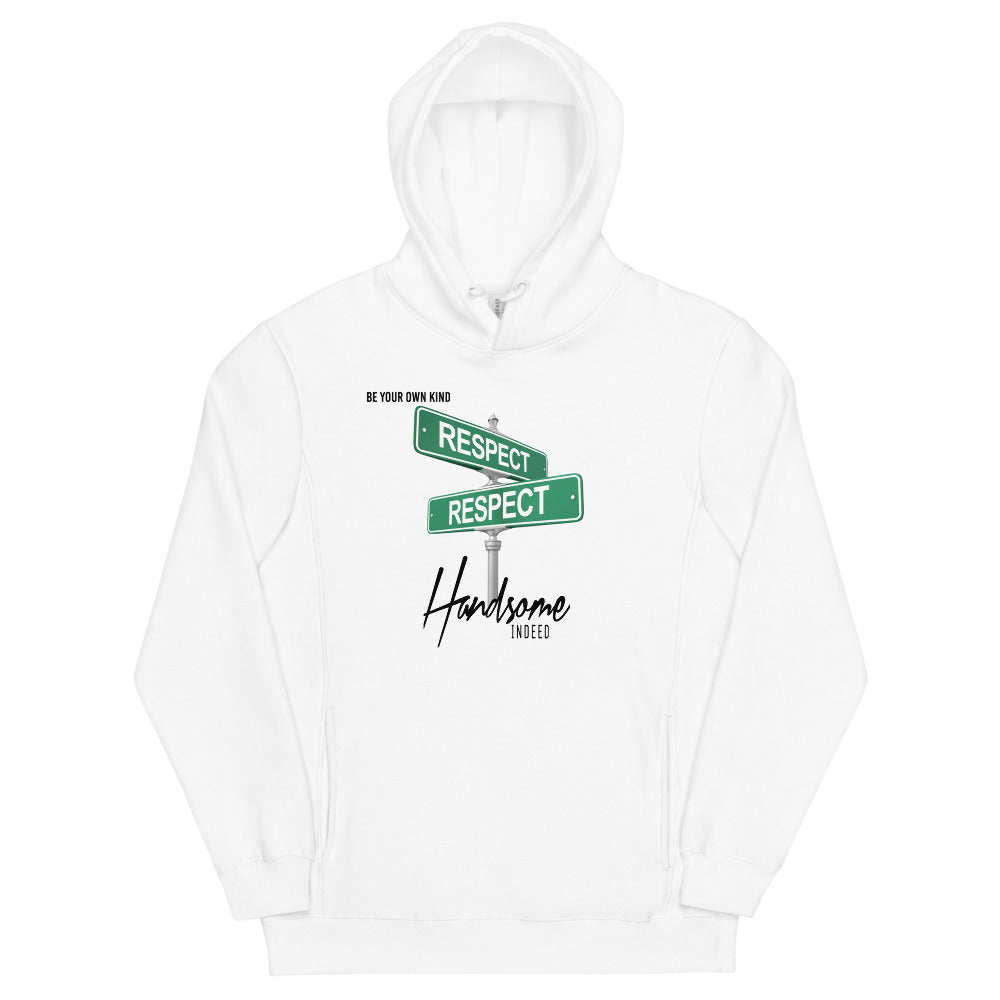 Handsome Indeed Respect Goes Both Ways Unisex fashion hoodie