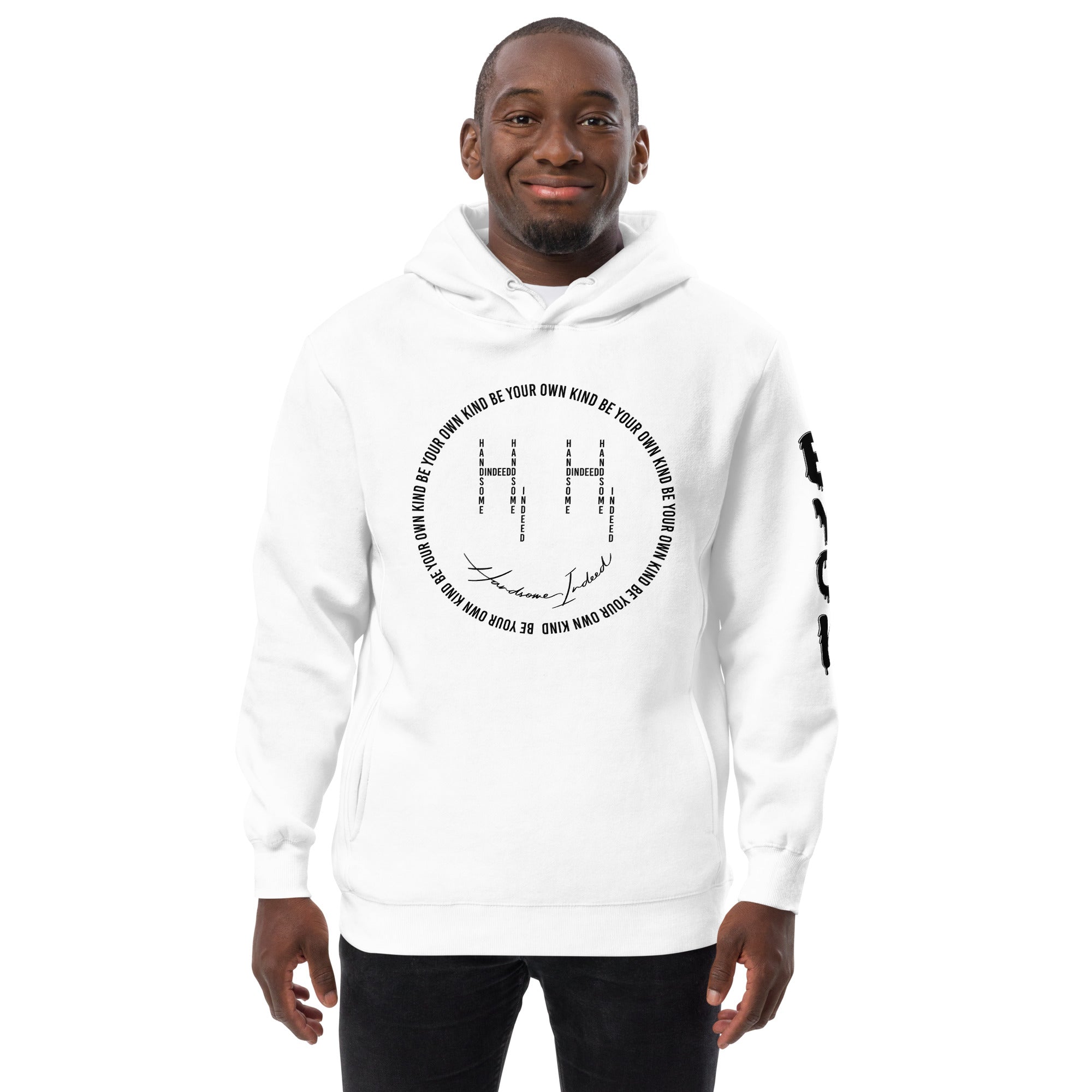 Handsome Indeed-Just Smile Unisex fashion hoodie