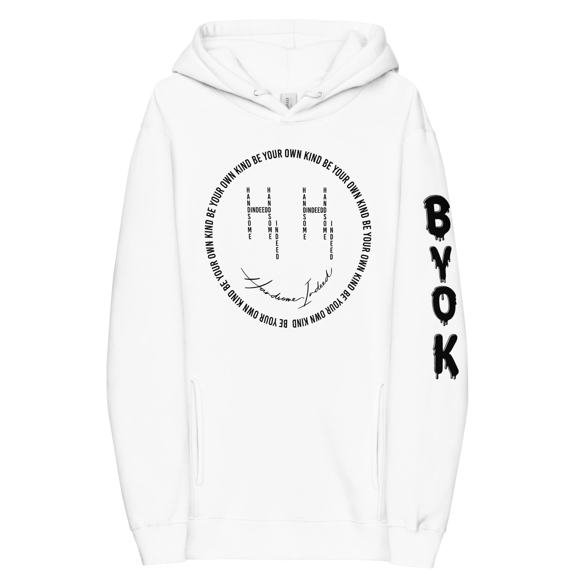 Handsome Indeed-Just Smile Unisex fashion hoodie