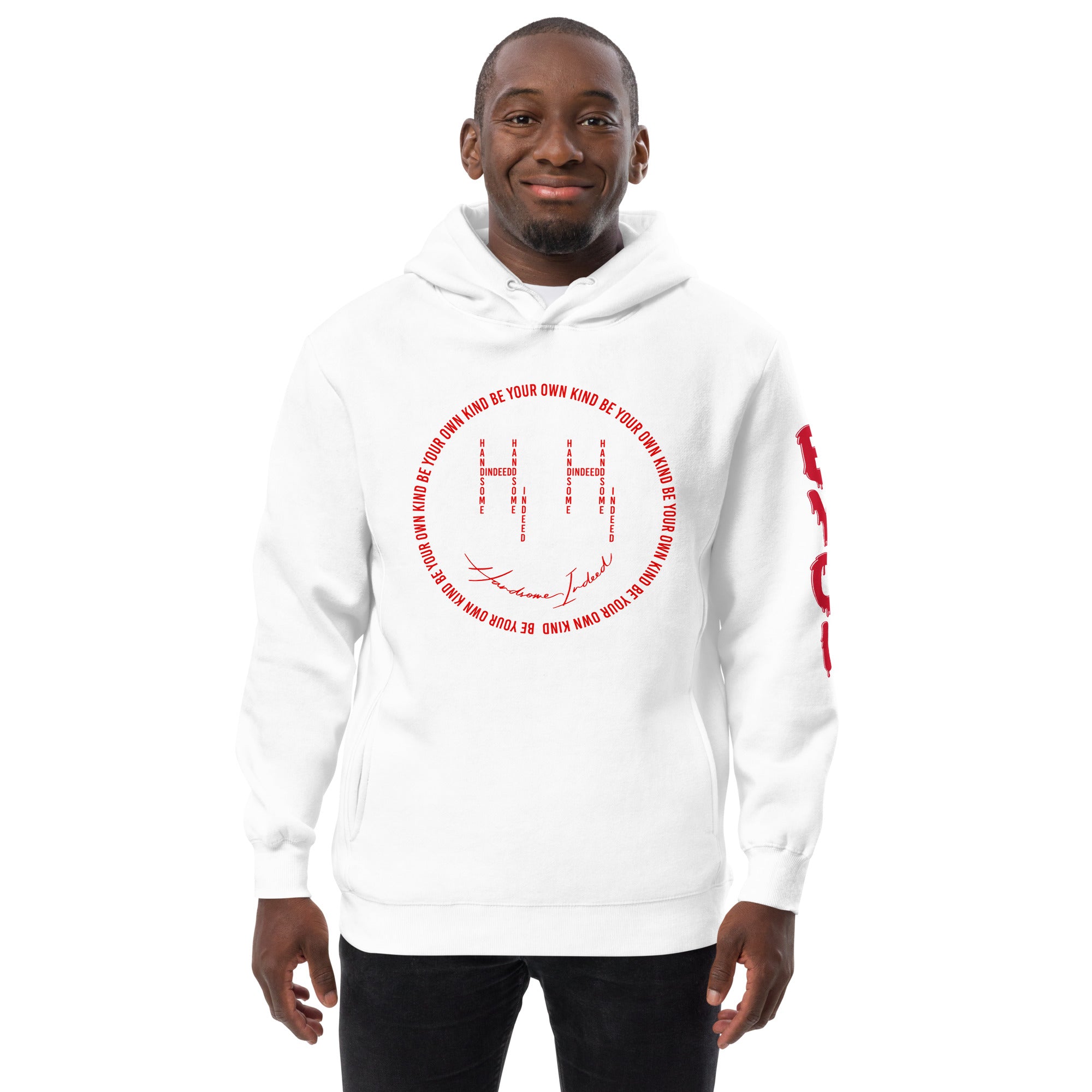 Handsome Indeed-Just Smile Unisex fashion hoodie