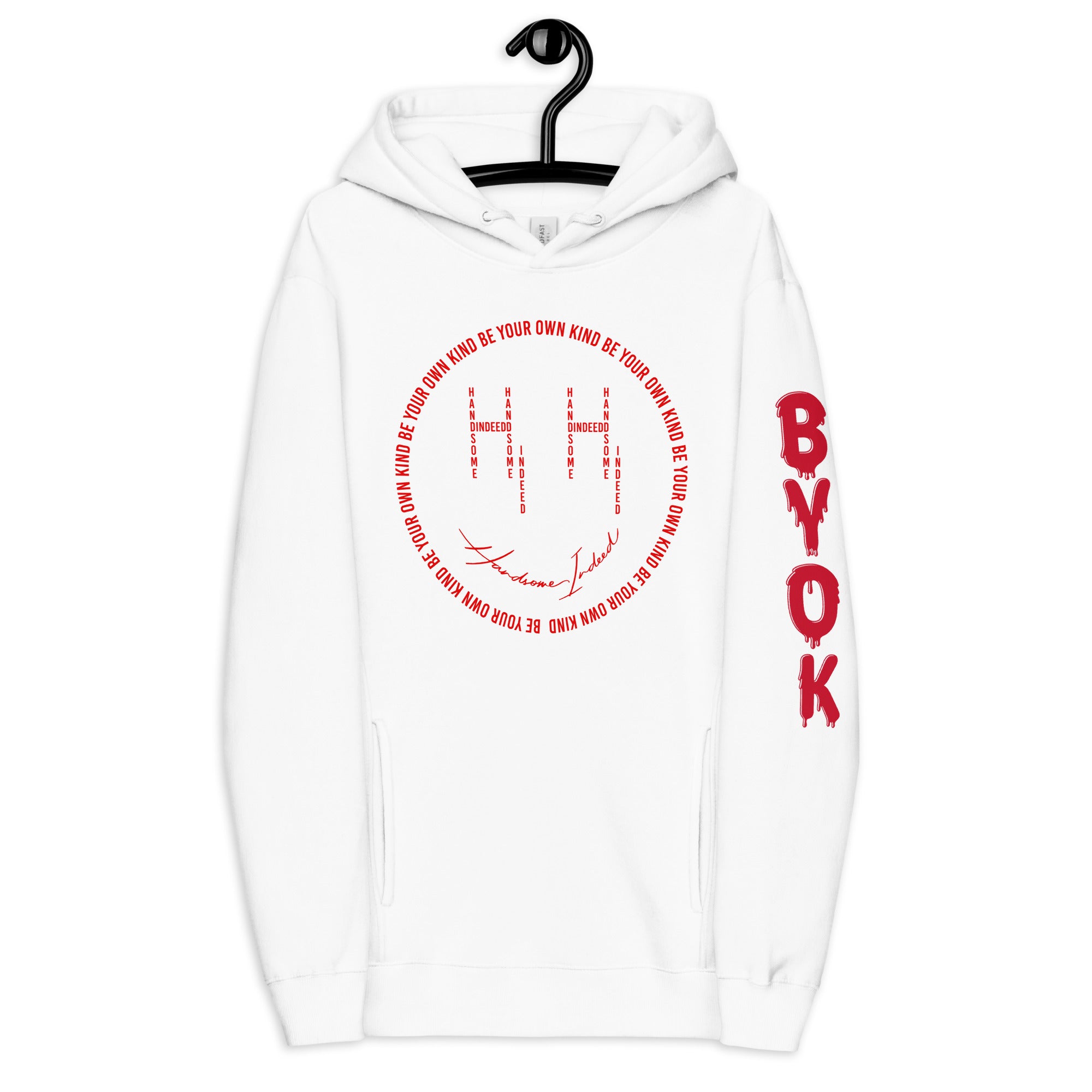 Handsome Indeed-Just Smile Unisex fashion hoodie